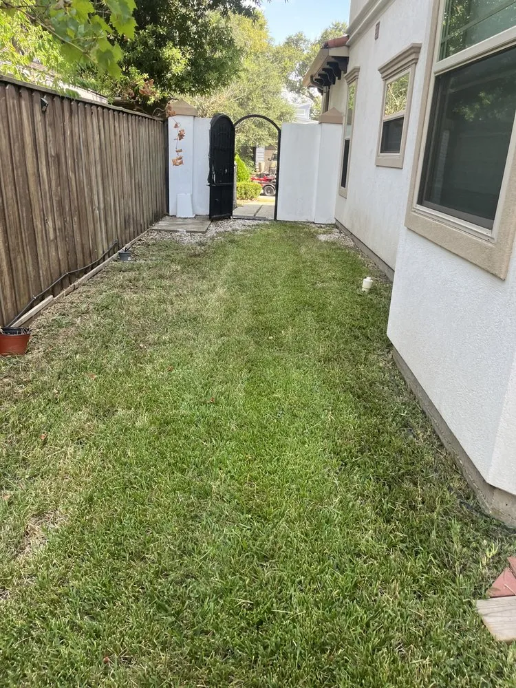 Custom landscape installation in Cleveland, TX - L&A Lawn Care