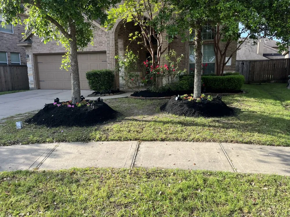 Professional landscape design in Cleveland, TX by L&A Lawn Care