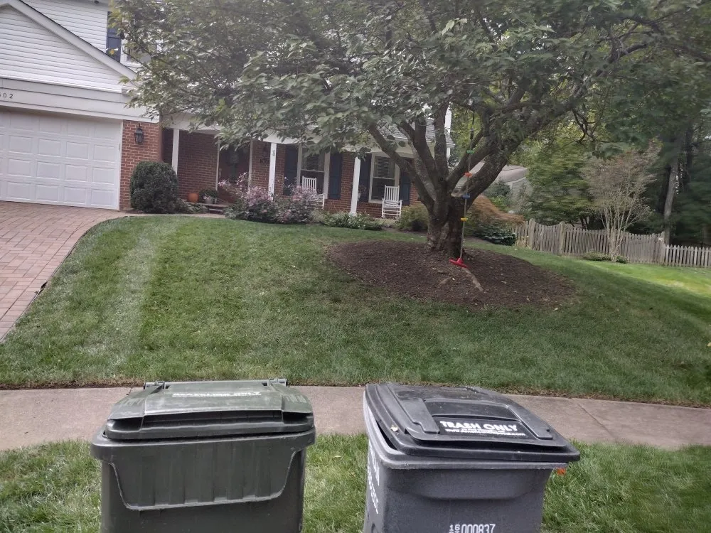 Custom landscape installation for homes in Alexandria, VA by La Roca Landscape