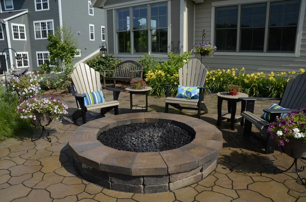 Professional outdoor landscaping for outdoor upgrades in Cedarburg, WI by La Rosa Landscape Company