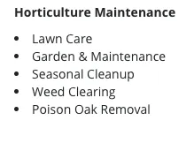 Professional yard maintenance for year-round maintenance in Santa Cruz, CA by La Selva Tree Care