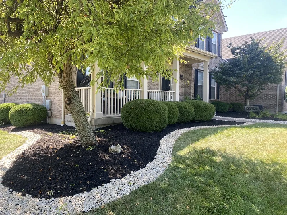 Professional garden landscaping for year-round maintenance across Hamilton, OH - LA Services