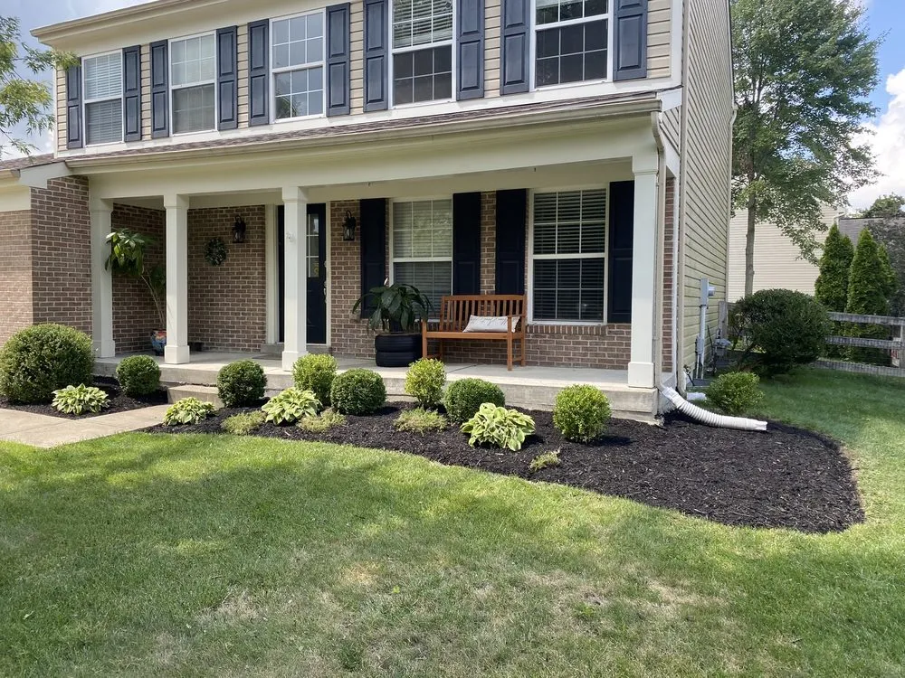 Local outdoor landscaping with custom design across Hamilton, OH - LA Services
