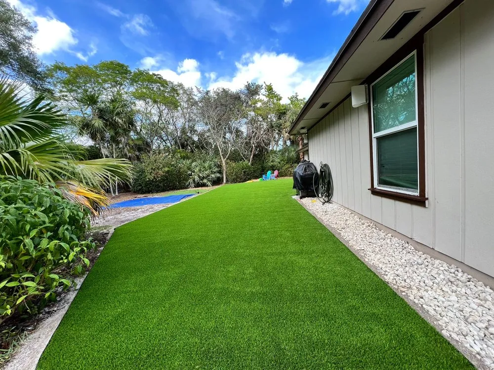 Professional residential landscaping for year-round maintenance across Boynton Beach, FL - LA Turf & Paver