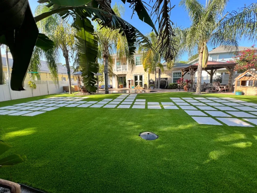 Reliable yard cleanup service for residential properties in Boynton Beach, FL by LA Turf & Paver