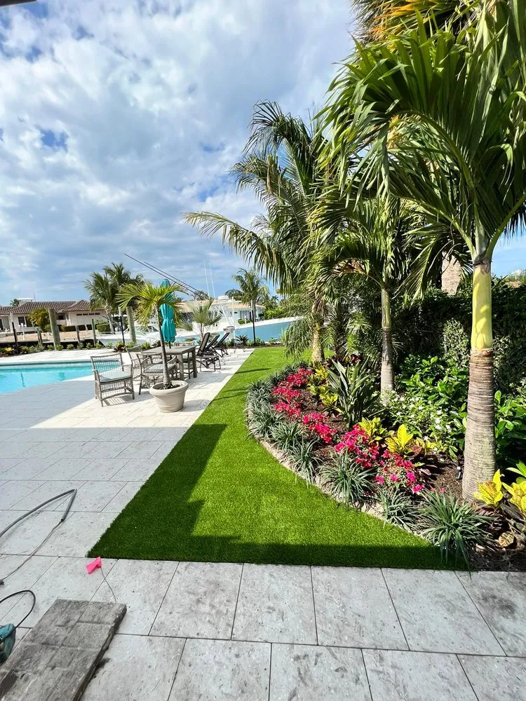 Trusted garden landscaping experts serving Boynton Beach, FL - LA Turf & Paver