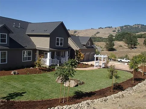 Custom garden landscaping for residential properties across Penngrove, CA - La Zucena Concrete and Landscaping