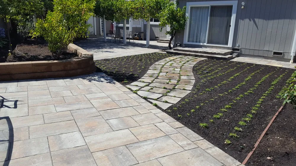 Custom outdoor landscaping for residential properties across Penngrove, CA - La Zucena Concrete and Landscaping