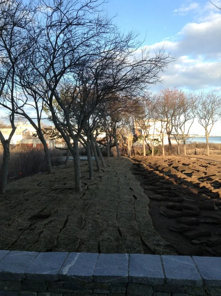 Custom garden landscaping for residential properties in Westbrook, CT by Labriola Landscaping