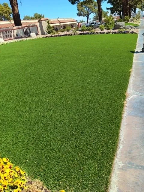 Expert landscape installation for homes in Las Vegas, NV by LAC Landscaping & Lawn Care