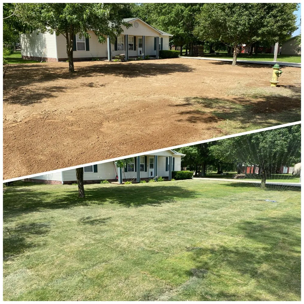 Affordable garden landscaping in Paragould, AR by Lacey Lawn and Construction