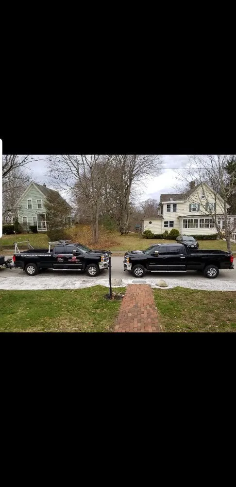 Affordable outdoor landscaping with custom design in Abington, MA by Lackey Property Solutions