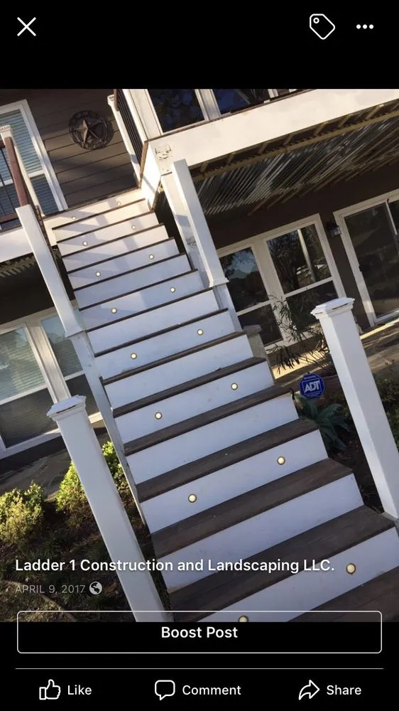 Professional landscape design in Mabank, TX by Ladder 1 Construction and Landscaping