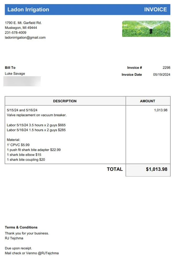 Affordable lawn mowing service near you in Muskegon, MI by Ladon Irrigation