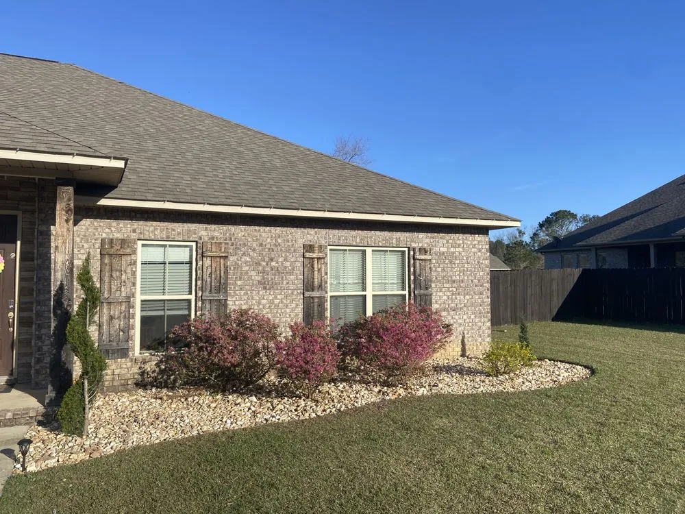 Professional landscape installation in Pensacola, FL by Ladybug Landscaping