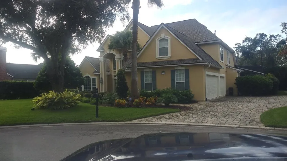 Professional lawn mowing service in Jacksonville, FL by Ladycat's Lawns, Landscaping and More