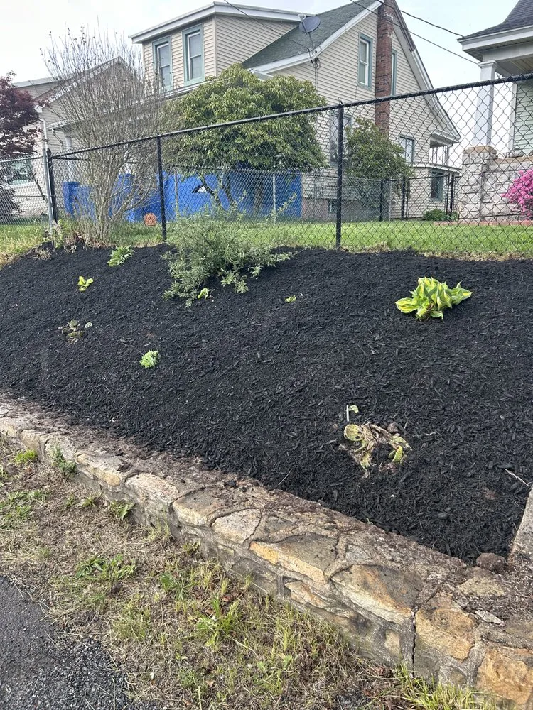 Local landscape installation in Gilberton, PA by LADZ Landscaping