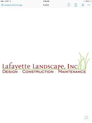 Lafayette Landscape Logo