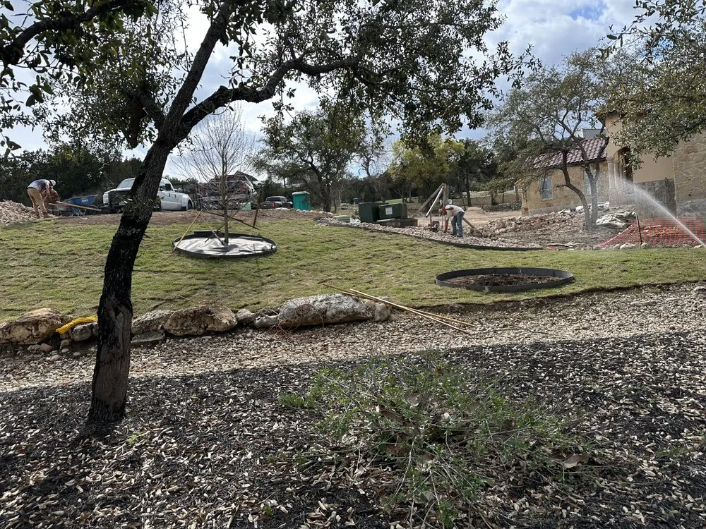 Local lawn mowing service in Jonestown, TX by Lago Vista Landscapes & Design