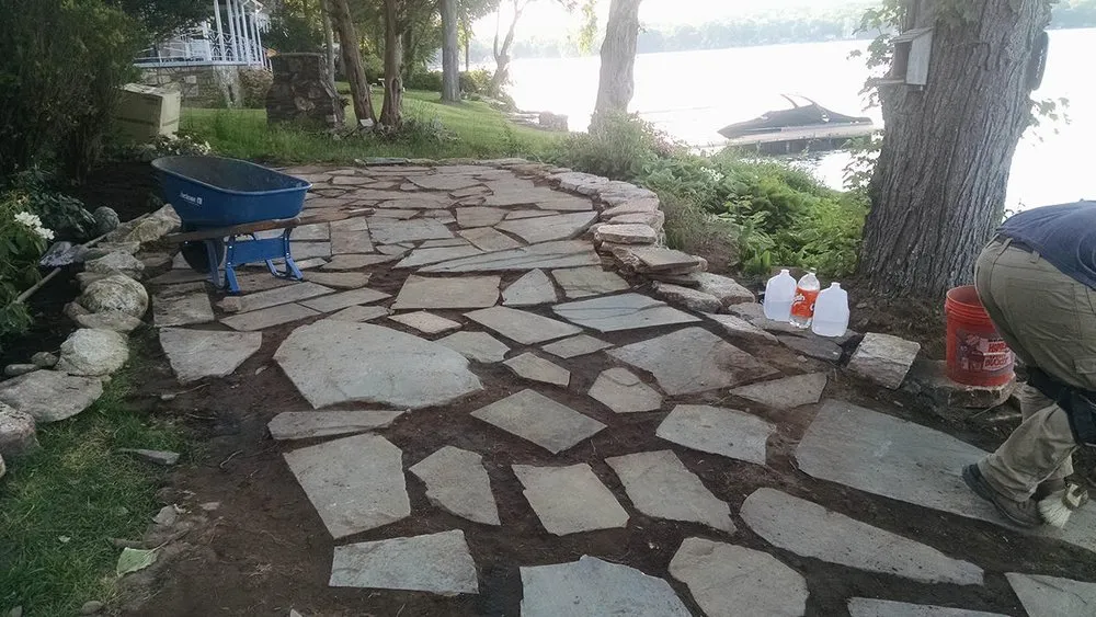 Reliable yard cleanup service for year-round maintenance in South Windsor, CT by Laguardia Landscape