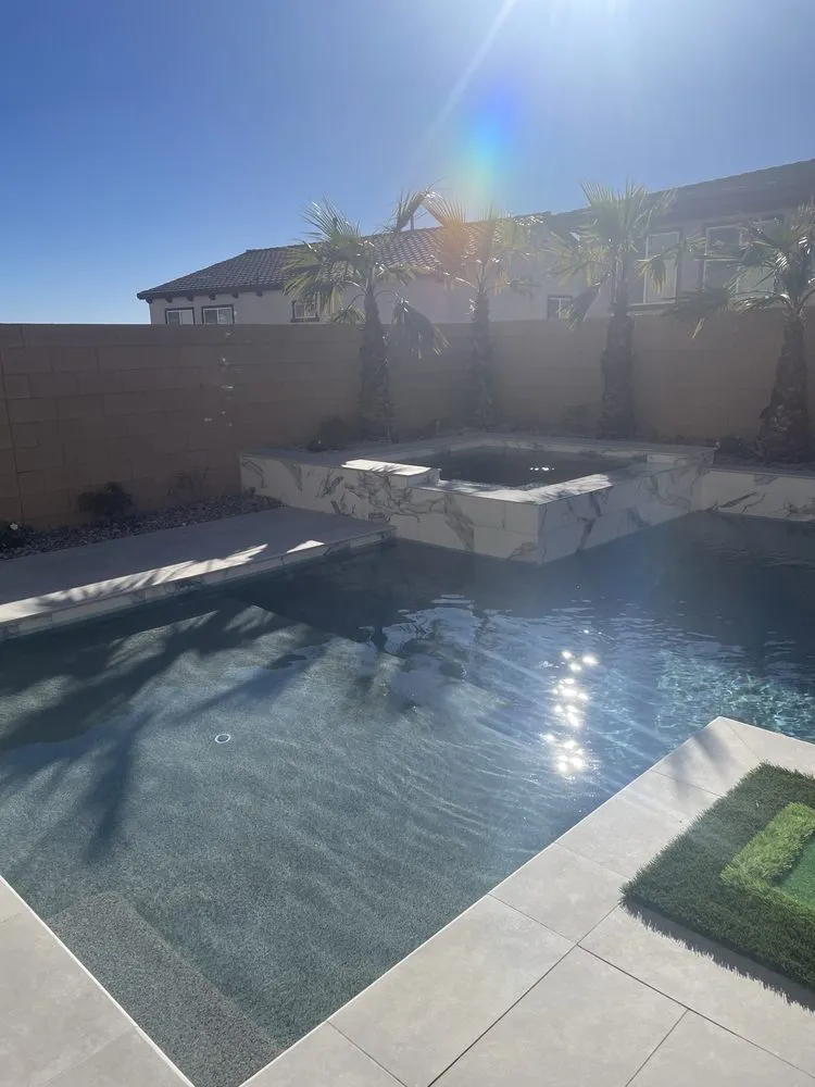 Custom lawn care service for year-round maintenance in Las Vegas, NV by Laguna Pool & Spa