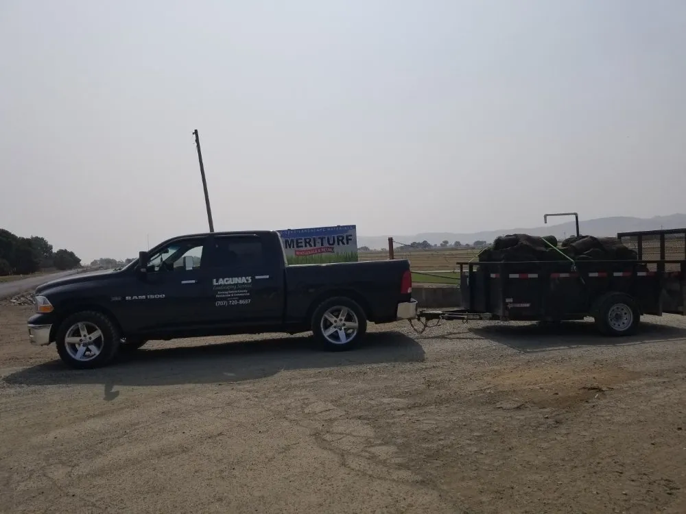 Expert landscape installation with custom design in Fairfield, CA by Laguna's Landscaping Service