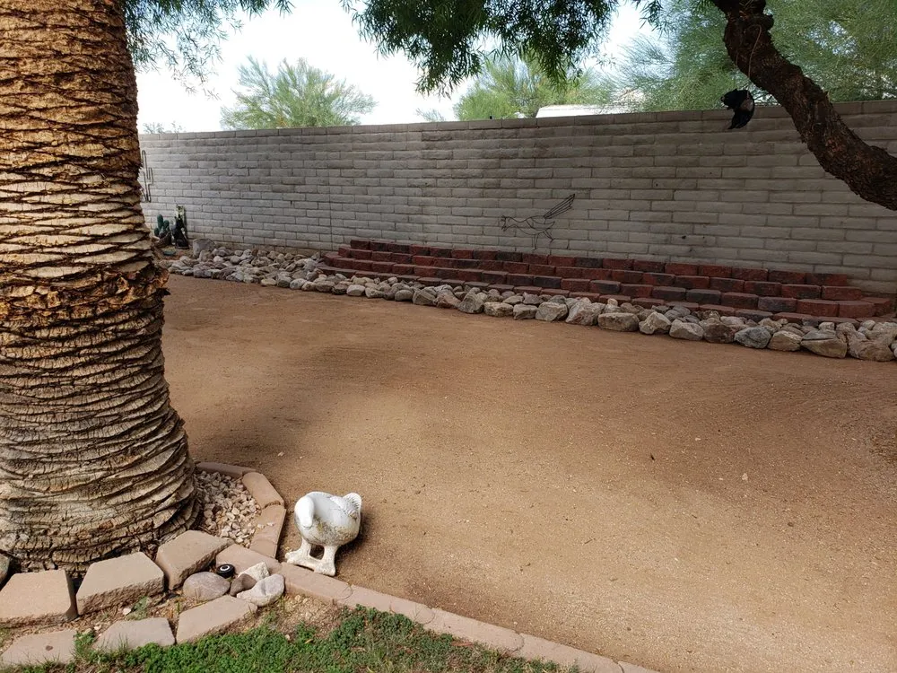 Expert lawn care service with custom design in Tucson, AZ by Lahargoue Landscaping