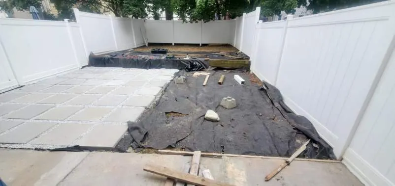 Custom landscaping services for residential properties in Jersey City, NJ by Lahwah Landscaping