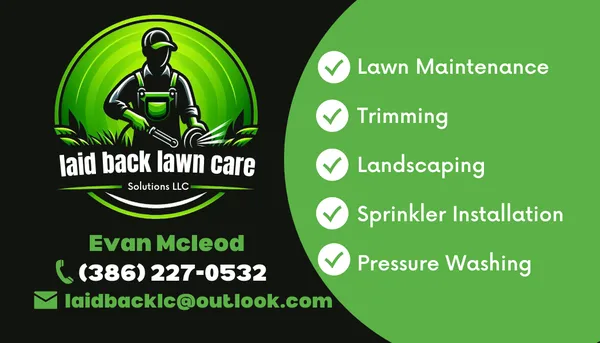 Laid back lawn care