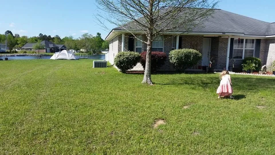 Custom residential landscaping in Chanute, KS by Lair Bear Home Innovations