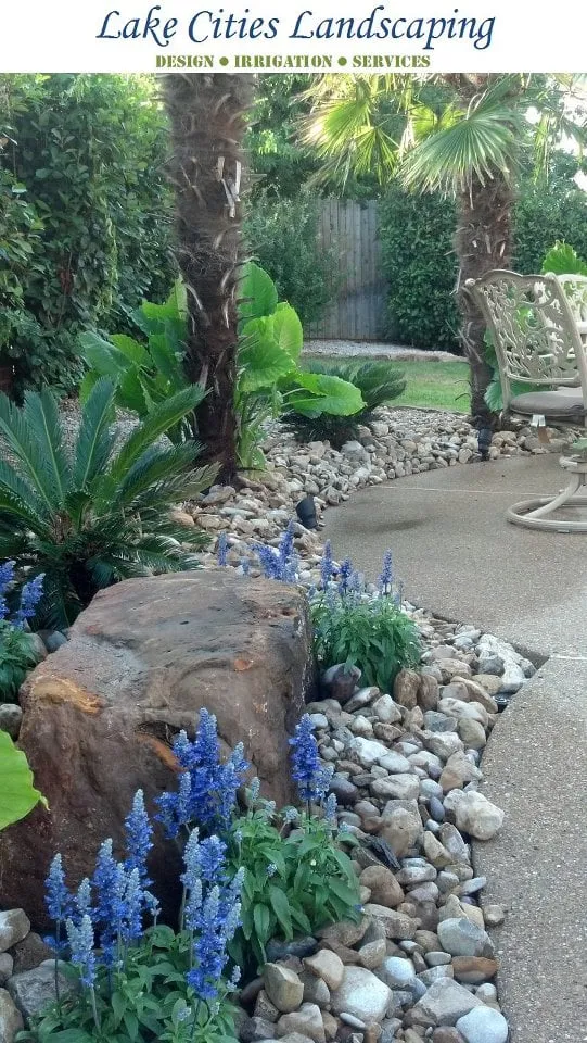 Affordable garden landscaping in Flower Mound, TX - Lake Cities Landscaping