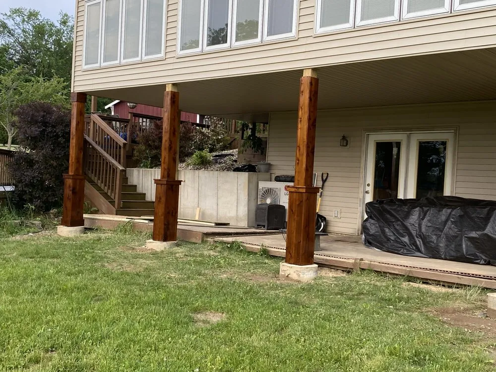 Expert garden landscaping with custom design in Pierceton, IN by Lake City Handyman Service