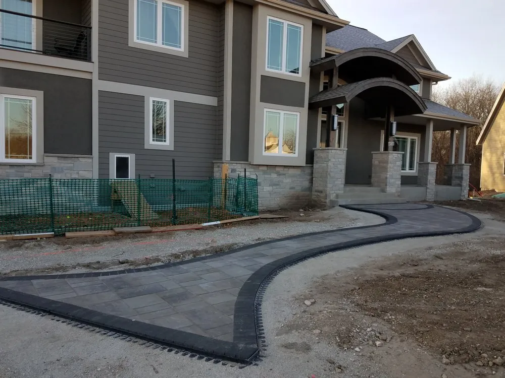 Local landscape installation in Hartland, WI - Lake City Landscape