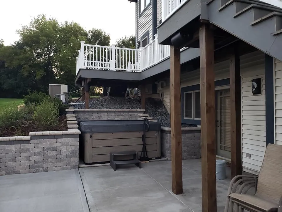 Local landscape installation in Hartland, WI - Lake City Landscape