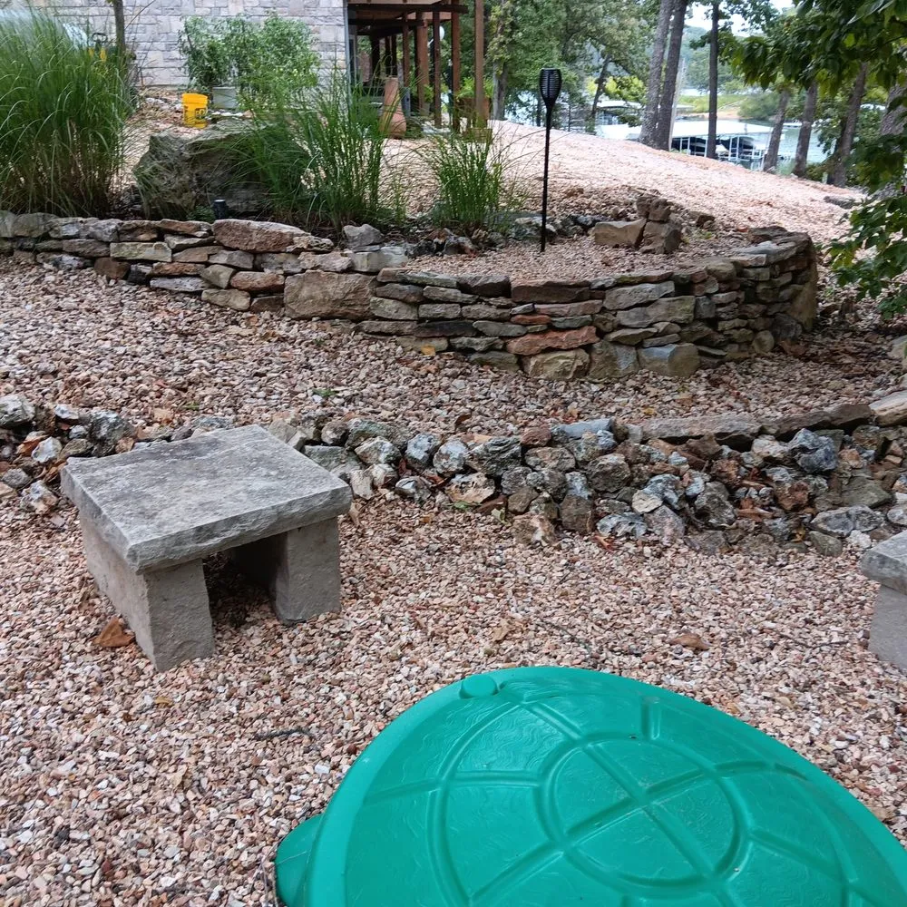 Custom garden landscaping for year-round maintenance in Shell Knob, MO by Lake Coast Yard Customs