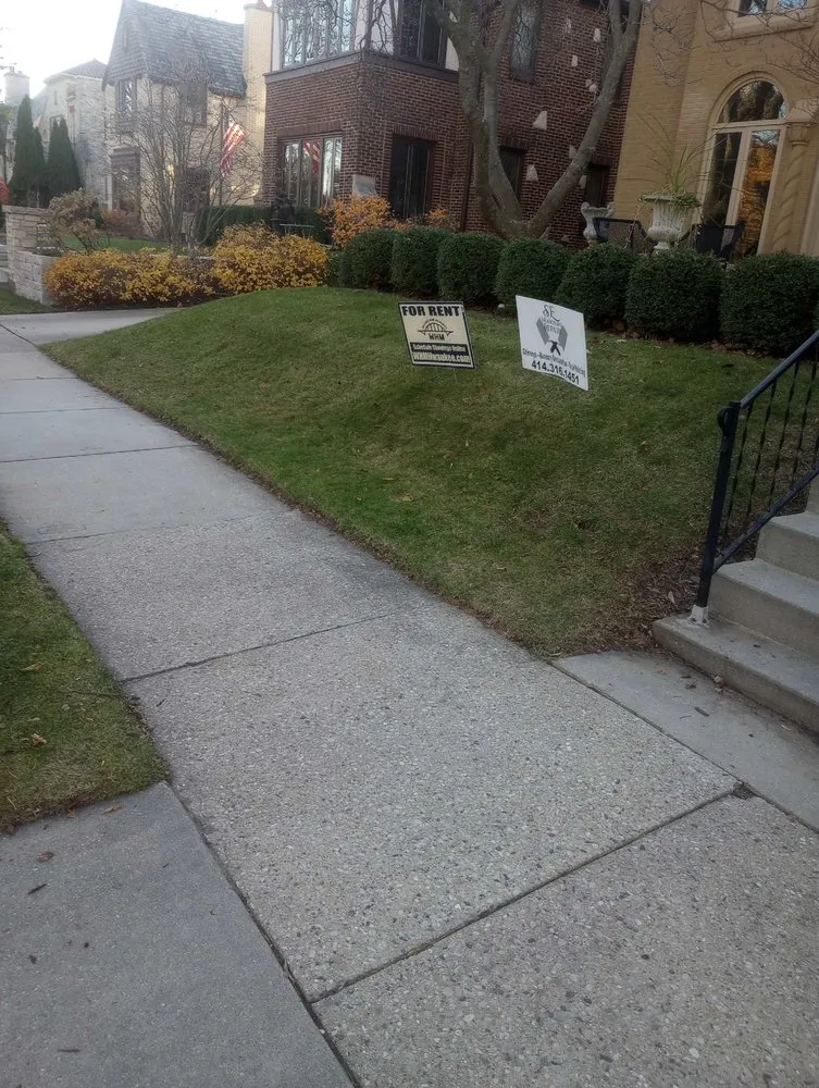 Custom landscape installation in Milwaukee, WI - Lake Effect Property Solutions