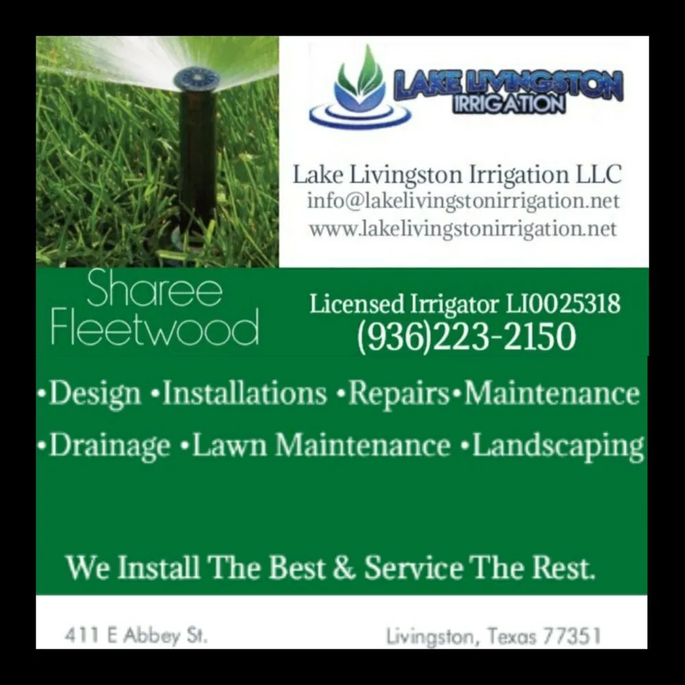 Affordable landscape installation for beautiful yards in Livingston, TX by Lake Livingston Irrigation