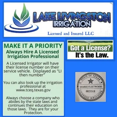 Lake Livingston Irrigation Logo