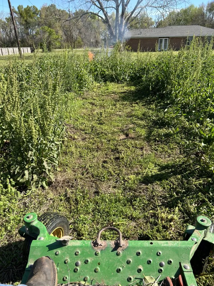 Custom garden landscaping for homes in Sicily Island, LA by Lake Louie Lawn Care ,Handyman,Mosquito Control and Tree Cutting