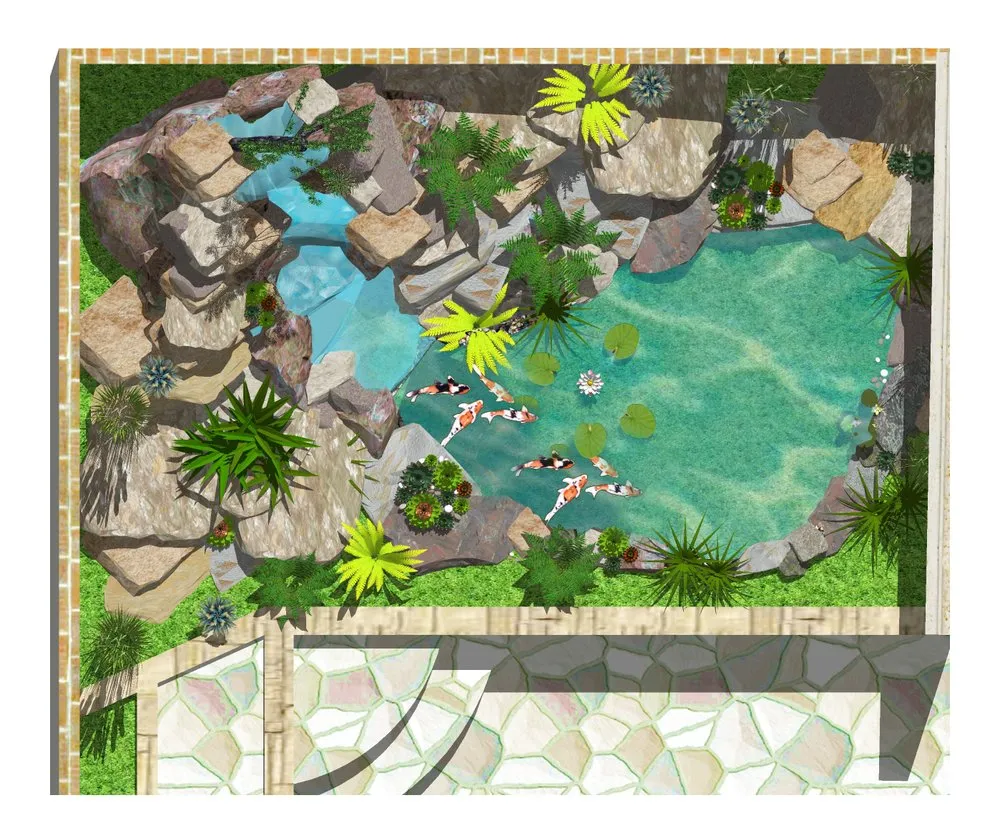 Affordable residential landscaping with custom design across Orange, CA - Lake Management