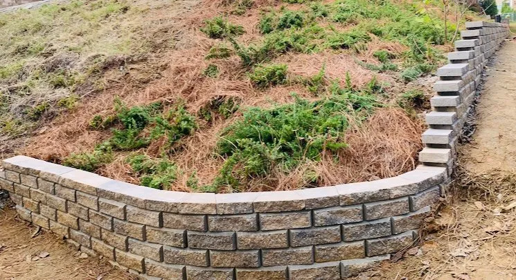 Custom outdoor landscaping in Huntersville, NC - Lake Norman Lawn Services