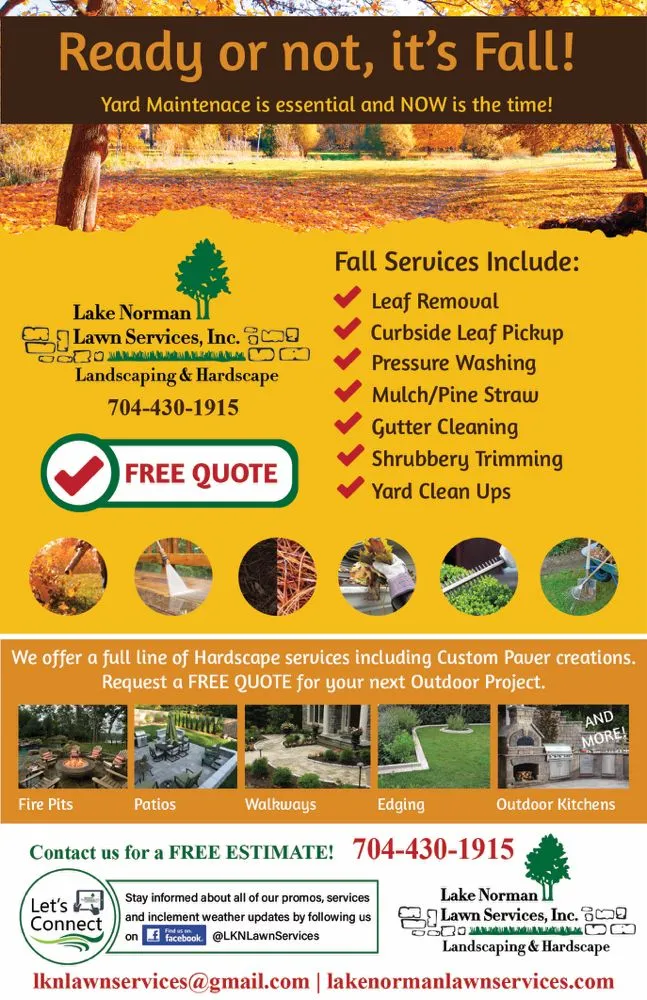 Trusted landscaping services for homes in Huntersville, NC by Lake Norman Lawn Services