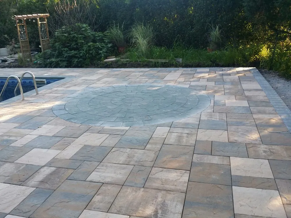 Affordable lawn care service with custom design in Smithtown, NY by Lake Norman Long Island Excavating