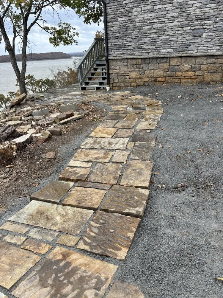 Local landscape installation for beautiful yards in Porum, OK by Lake Ready Services