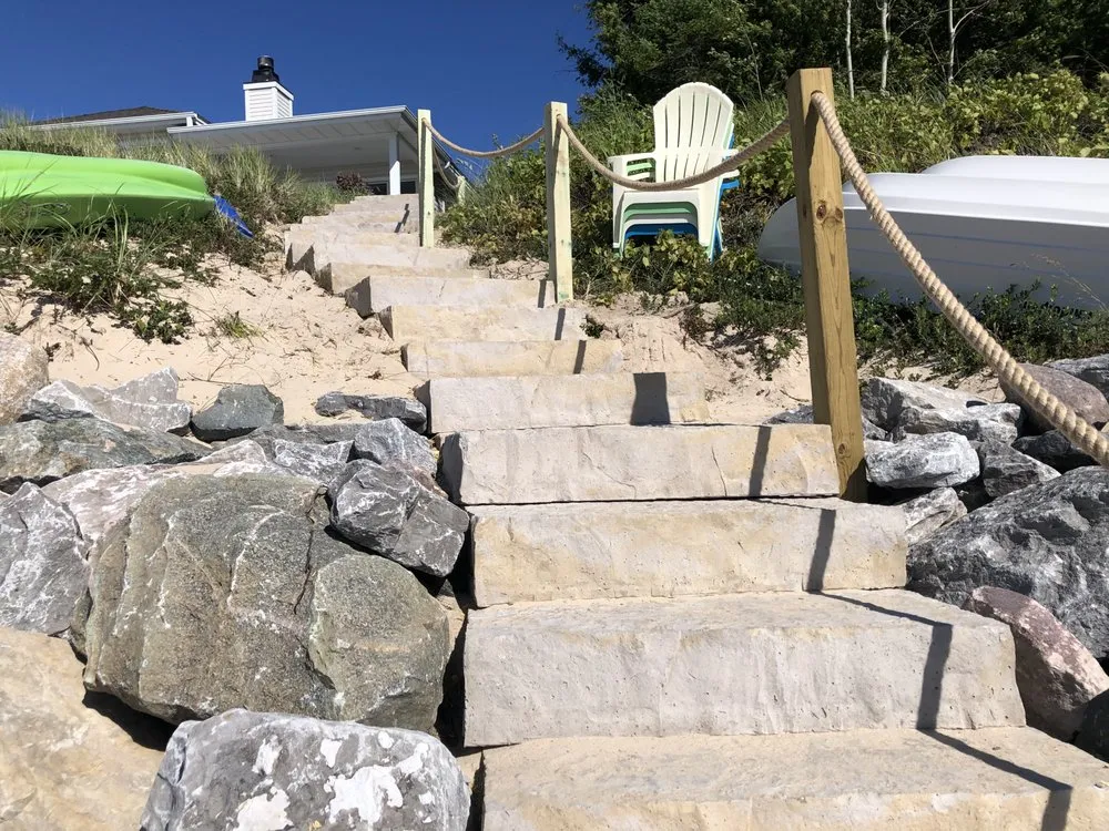 Trusted lawn care service in Kewadin, MI by Lake Shore Marine Construction