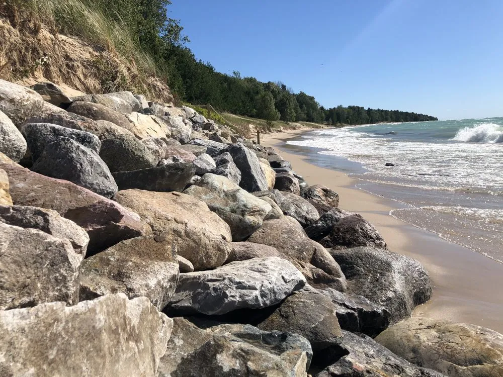Local landscaping services in Kewadin, MI by Lake Shore Marine Construction