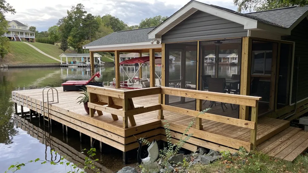 Custom landscape design for beautiful yards in Leasburg, NC by Lake Side Home Services