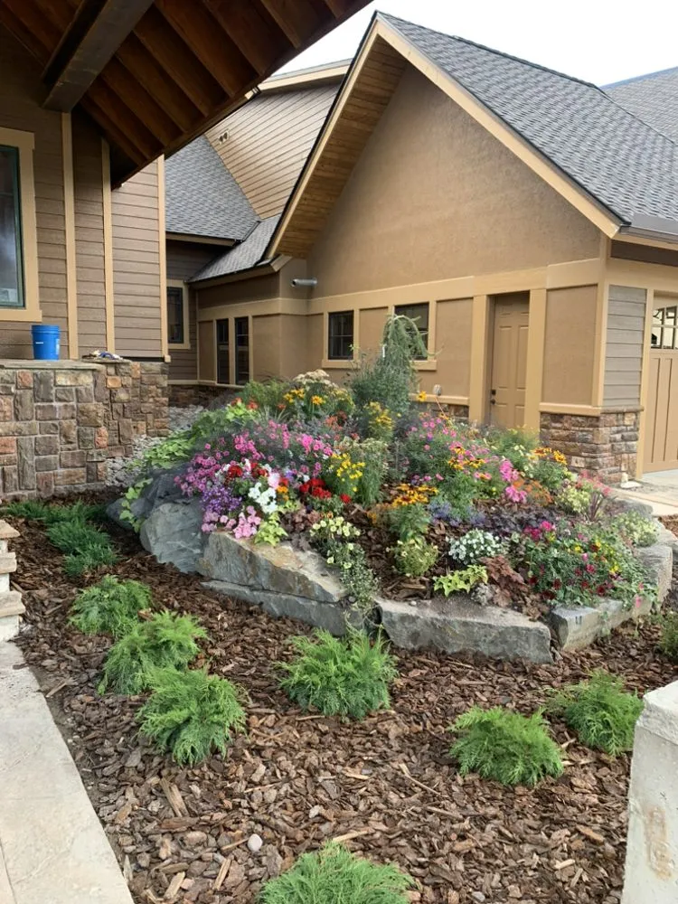 Affordable landscape installation in Kalispell, MT by Lake View Landscaping