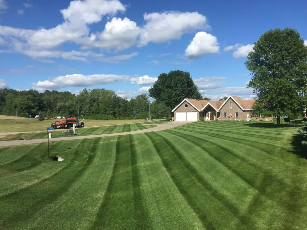 Professional landscape installation in Alexandria, MN by Lake View Lawn