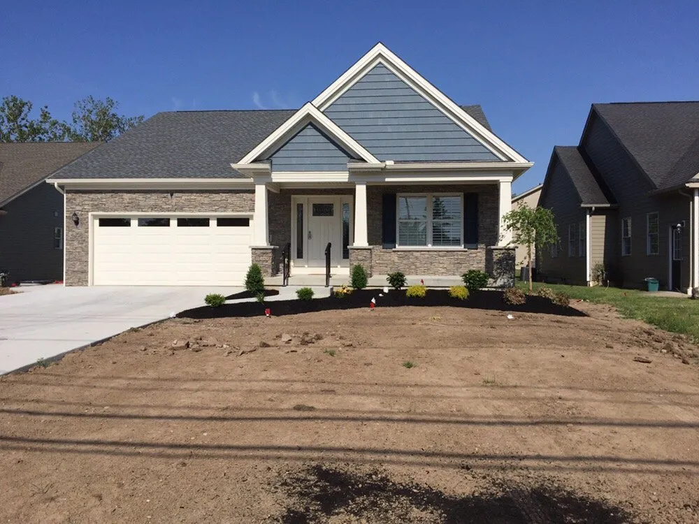 Custom garden landscaping for outdoor upgrades in Alden, NY by Lakefront Landscapes